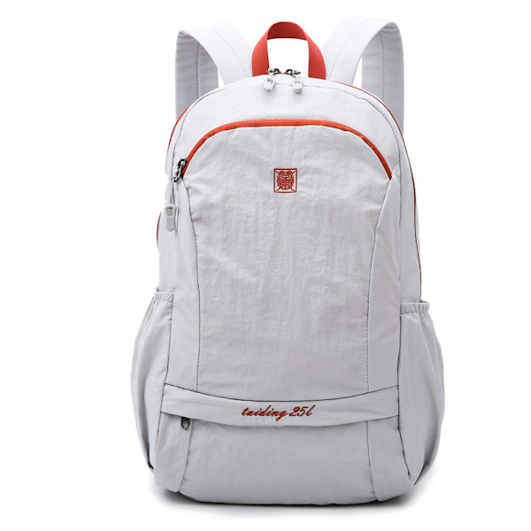 Foldbar, pakkebar vandrerygsæk - Våd - Tør adskillelseslomme, Multi - Formål Gym & Udendørs Daypack til mænd og kvinder Ideel til Adv White 29*16*45