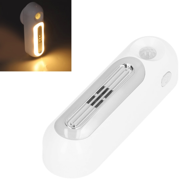 Køleskabsdeodorisator Smart Sensing 5V 120mA Varmt Nattelys USB Genopladelig Skab Elektrisk Deodorisator White