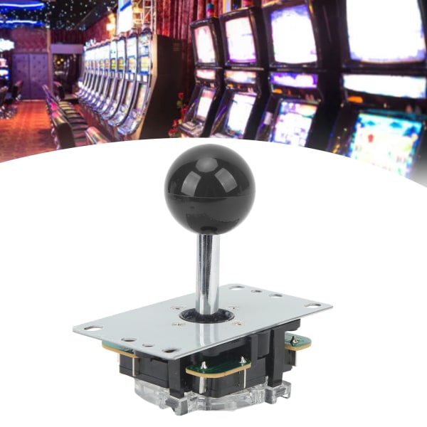 Arcade-joystick-peliohjain DIY-joystick Arcade-peli Taistelutikku Vaihto-osat Pin-piirilevy Ball Head Black