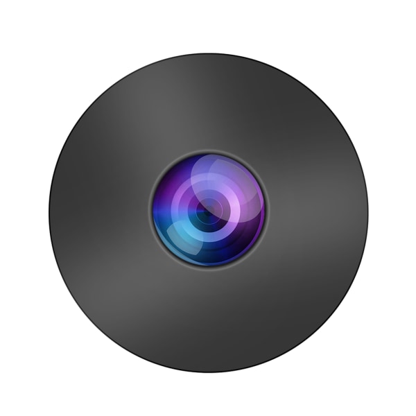 Mini fast objektiv for CCTV-kamera 70mm HD-piksler 720P synsfelt 3,98°