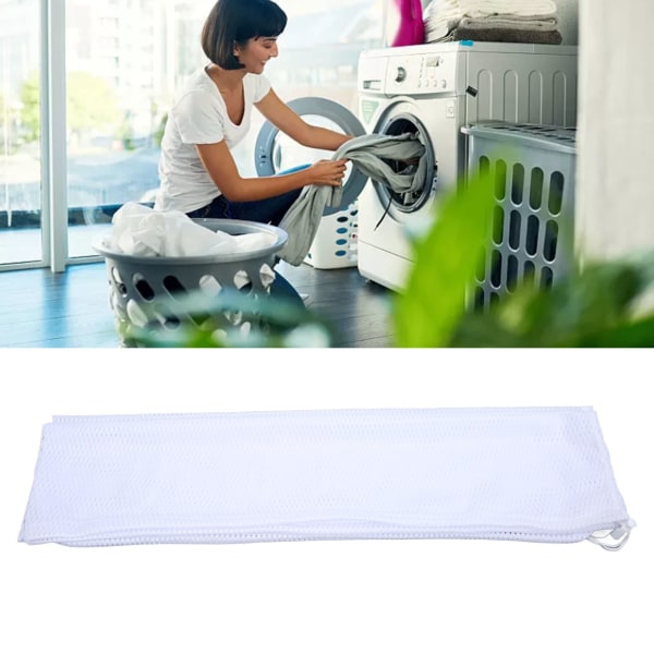 Mesh vasketøjsposer med stor kapacitet polyester rejse vasketøjsposer med lynlås lukning til undertøj strømpebukser bluse tøj