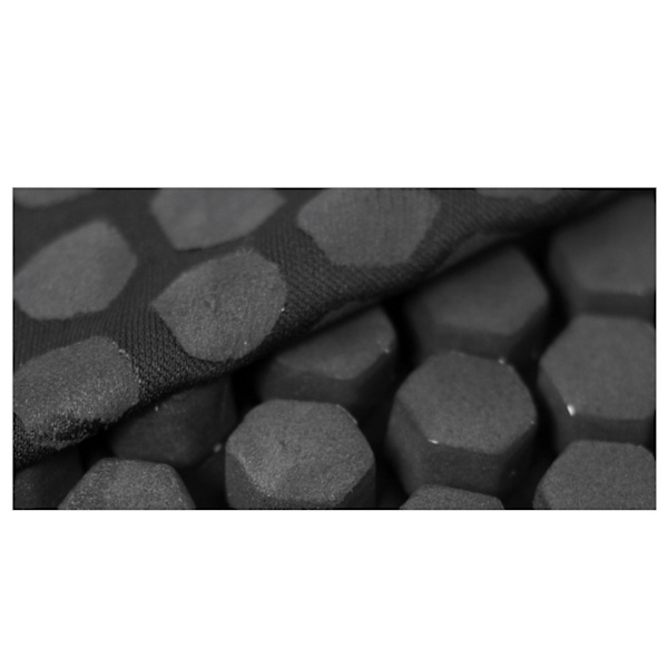 2PCS Knäskydd Unisex Förlängd Honeycomb Anti Kollision Kompressions Knäskydd för Basket Black M