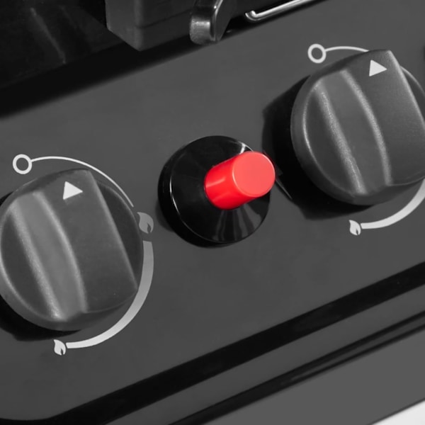 2-pak Trykknap Piezo Tænder Kit med 20-Tommer Ledning, Universal Gas Tændingsudskiftning til Grill, Bålplads, Ovn, Varmelegeme, Sort 2