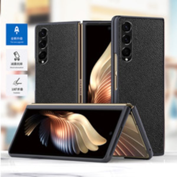 Galaxy Z Flip 3 5G Skal, Samsung Z Flip 3 Lyxigt PU Läder Plånbok Skyddande Mobilskal med Kortfack Ficka Fodral för Samsun