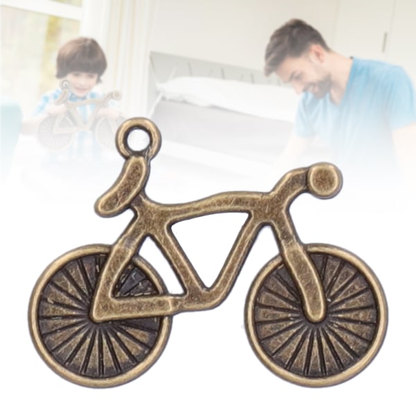 50 stk. cykelvedhæng nøglering DIY smykketilbehør håndlavet armbånd halskæde dekorationer