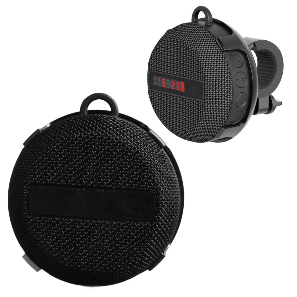 Cykelhögtalare IPX7 Vattentät Bärbar Bluetooth-högtalare HiFi Ljudhögtalare för Vandring Löpning Resor Camping