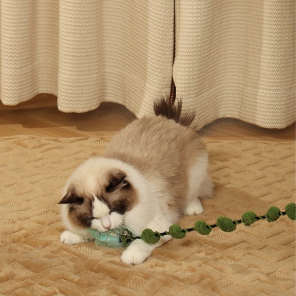 Sjov kattepinde til at lindre kedsomhed - Interaktivt, attraktivt og let kattelegetøj til indendørs killinger
