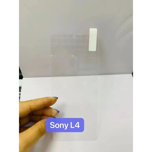 För Sony Xperia L4 härdat glas 9H skyddsfilm skärmskydd
