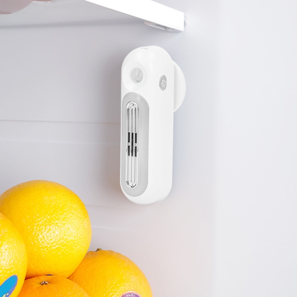 Køleskabsdeodorisator Smart Sensing 5V 120mA Varmt Nattelys USB Genopladelig Skab Elektrisk Deodorisator White