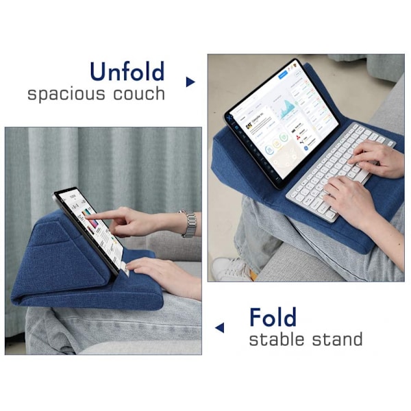 Tablet Pad Ställ, Tablet Pad Ställ, upp till 11\" iPad 10.2\" (8:e generationen), Nya iPad Air 4 10,9\"/ Air 3, iPad Pro 11/10.5/9.7, Mini 6 5