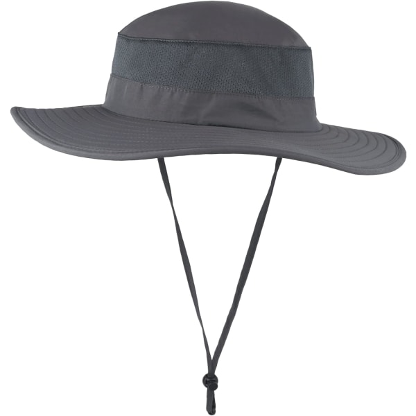 Utomhus solhatt UPF 50 skydd vattentät fiskehatt ansiktsöverdrag sommar nackskydd hatt Dark Gray