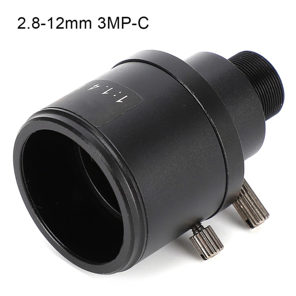 2.8-12mm 3MP HD Manuel Zoom 1 / 2.7 M12 Montering CCTV Board Linse