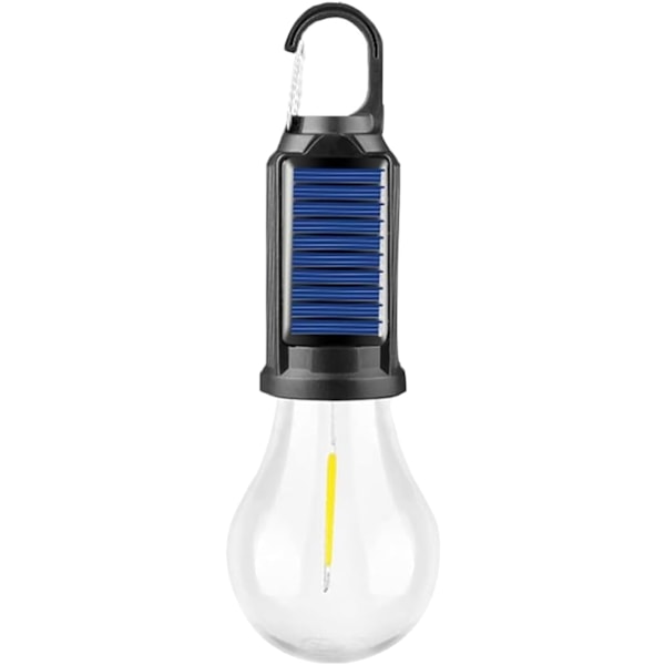 3-pack solcellsladdningsbara campinglampor - LED gult ljus för utomhusbruk