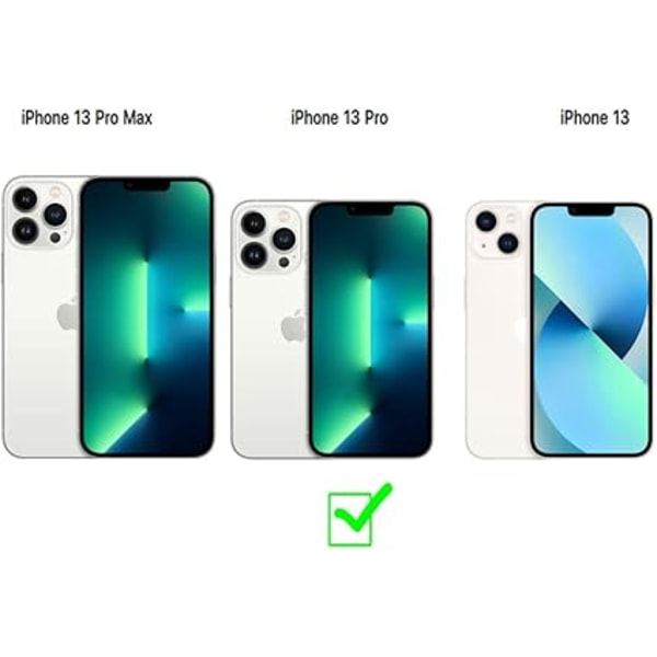 Söpö Läpinäkyvä iPhone 13 Pro -kuori, Perhonen Kimalluskimalle Design Kuori Tytöille Naisille Pehmeä Ohut TPU Puskuri Iskunkestävä Naarmuuntumaton
