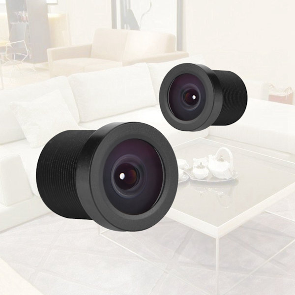 1,8 mm 170° vidvinkel 1MP IR-objektiv til 1/3\" & 1/4\" CCD-sikkerhedskamera