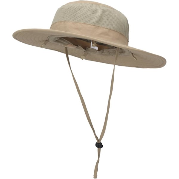 Utomhus solhatt UPF 50 skydd Vattentät fiskehatt Ansiktsmask Sommar nackskydd hatt Kakhi