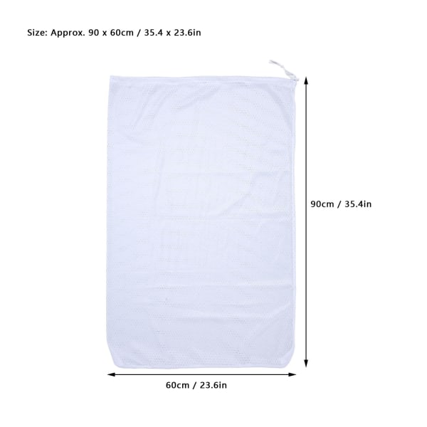 Mesh Laundry Bags Large Capacity Polyester Travel Laundry Bags with Zipper Closure for Underwear Hosiery Blouse Clothes