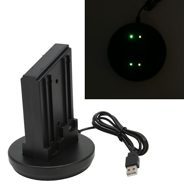 Laddningsdocka för JoyCon 4 i 1 450mA Laddningsstativ Station med LED-indikering för Switch JoyCon USB 5V