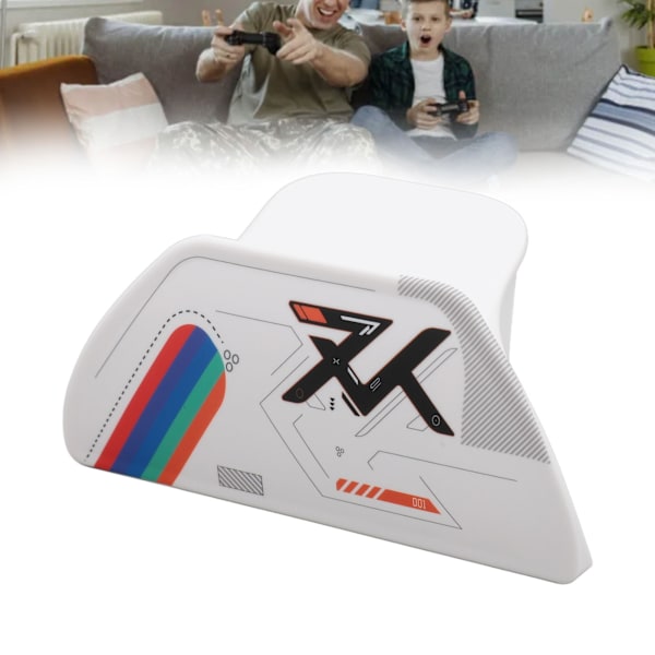 Spillkontrollstativ for spillkontrollere, plassbesparende spillkontrollholder med batterilagring for Xbox Series S X-kontroller