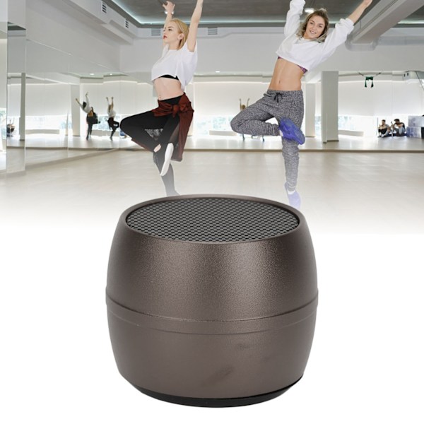 Mini Bluetooth-kaiutin IP67 vedenpitävä USB-lataus sisäänrakennettu mikrofoni kannettava langaton kaiutin suihkuhuoneeseen autoon Gray