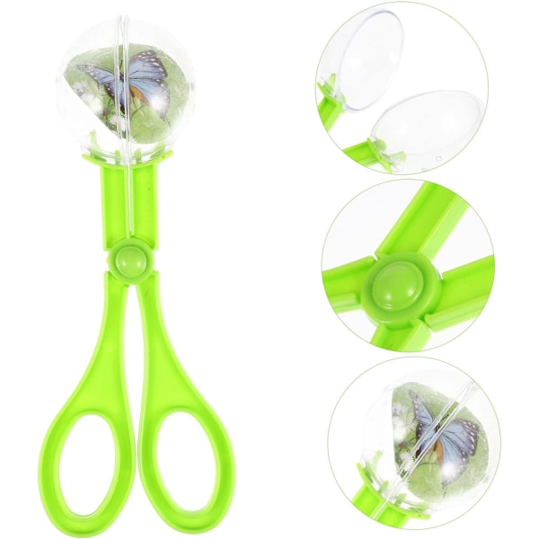 12 st Hamster Poop Klipp Barn Sax Plast Skedar Reptil Tillbehör Reptil Leksaker Pooper Scooper för Hamster Marsvin Tillbehör Sax Plast 12 18X7X5CMx2pcs