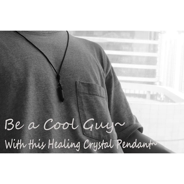 Krystal Halskæde til Mænd Kvinder Justerbar Reb Hexagonal Punkt Healing Krystal Naturlig Sten Vedhæng Halskæder Ædelsten Smykker Grey Labradorite