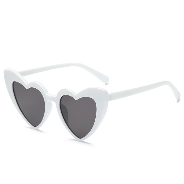 Hjärtformade solglasögon Vintage hjärtasolglasögon