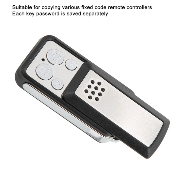 Slide Fixed Code Cloning Electric Garage Door Remote Control(Adjustable Frequency 280-490MHz)