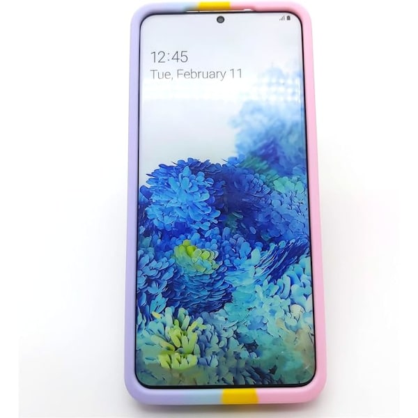 S20 FE Skal för Samsung S20 FE Skal Sött Galaxy S20 FE Skal Sensorisk Tryck Pop Bubbla 3D Fidget Leksaker Tonårsflickor Kvinnor Pojkar Barn Avslappning