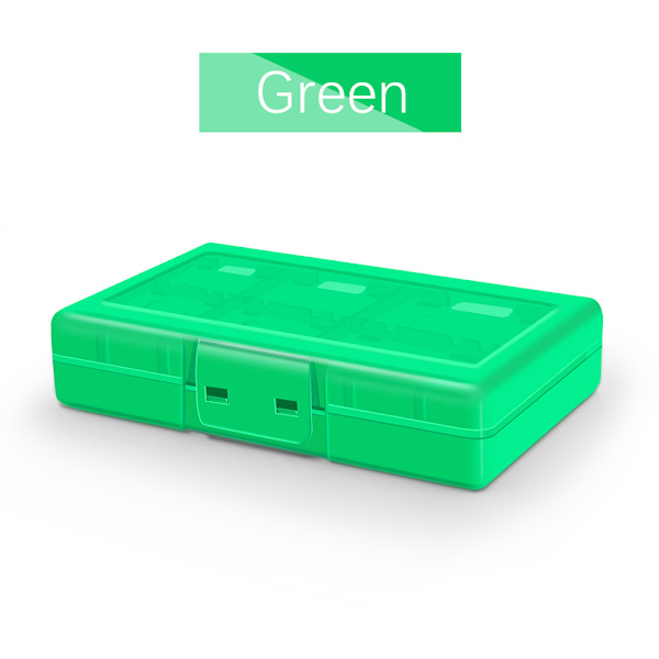 Spelkortfodral för Nintendo Switch, 24-i-1 spel förvaringsfodral kompatibel med Nintendo Switch/ Switch Lite/ Switch OLED förvaringslåda