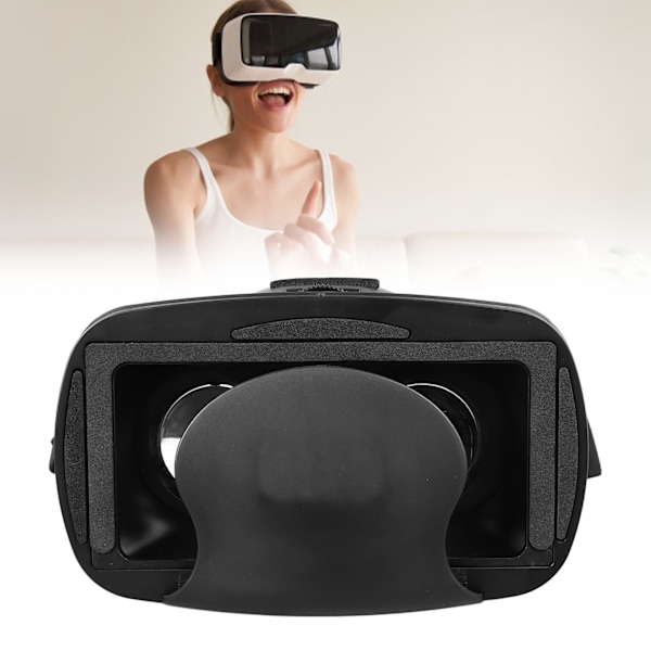 Virtual Reality-headset med justerbara remmar, immersivt ögonskydd, 3D VR-glasögon för att spela 3D-spel och film 10 pcs