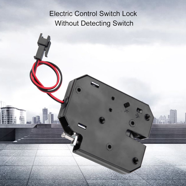 DC 12V Elektrisk Kontrol Låse Skuffe Afbryder Lås Elektromagnetisk Lås Uden Detektering Afbryder