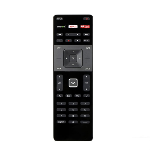 XRT122 Fjärrkontroll för VIZIO Smart TV D32-D1 D32H-D1 D32X-D1 D39H-D0 D40-D1 D40U-D1 D55U-D1 D58U-D3 D60-D3 D65U-D2 E32-C1 E32H-C2 E40