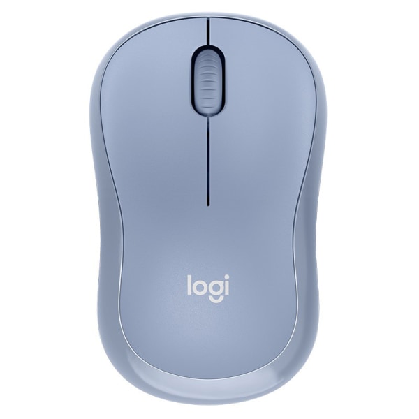 Logitech M221 Trådløs Bluetooth-mus, Kompakt, Jævn sporing, 18 måneders batterilevetid til Windows, macOS, ChromeOS, Linux, Kompatibel med pc, Mac, bærbare computere Blue