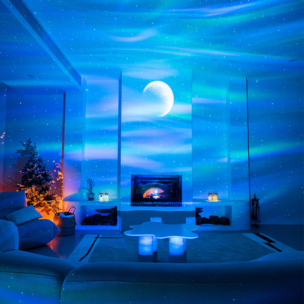 LED-projektorlampor, Galaxy-projektor Ocean Wave