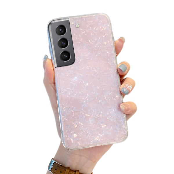 Galaxy S21fe Skal, Lyxigt Glittrande Genomskinligt Klart Opal Pärlemorskimrande Tunnfoliedesign Glänsande Grafiskt Tryck Mjukt Silikonskal för