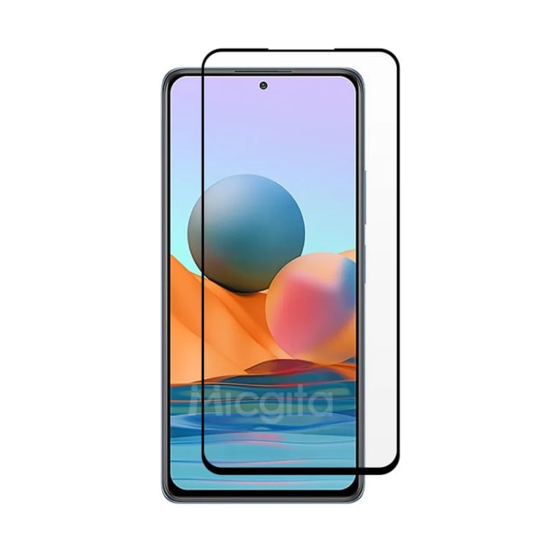 Härdat glas för Xiaomi Redmi Note 10 Lite skärmskydd