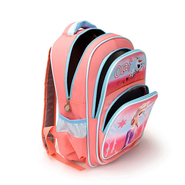 Skolesekker for barn, 3D tegneserie barnesekker for skolegutter jenter barnehage barneskole småbarnssekk Pink