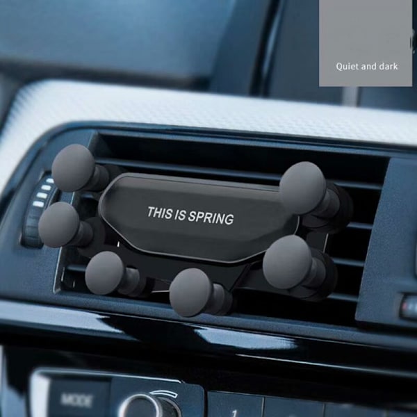 Puhelinpidike autoon [Päivitetty pidike ei koskaan putoa] Autopuhelinpidike, autotuuletusaukkoon kiinnitettävä handsfree-puhelinpidike autoon, sopii A:lle