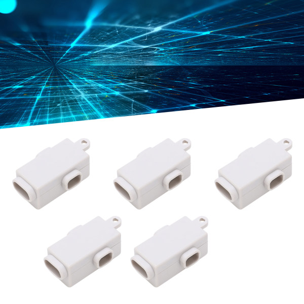 5 Styck ZK T1 T Typ Splitter Block Split Wire Terminal Blocks Inline Junction Connector Box Power Wire Connector 400V 60A
