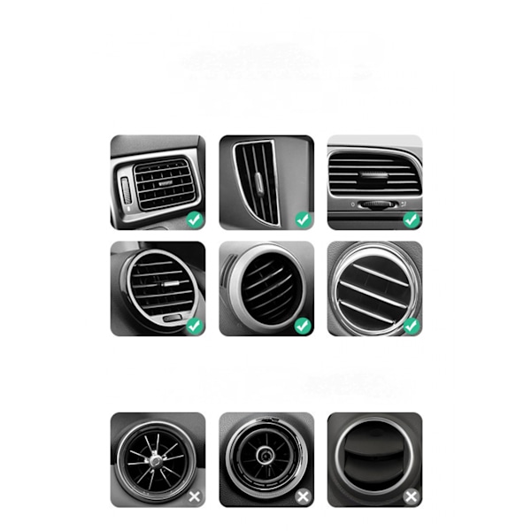 Trådløs biloplader, mobiltelefonoplader, mobiltelefonholder, trådløs oplader hvid