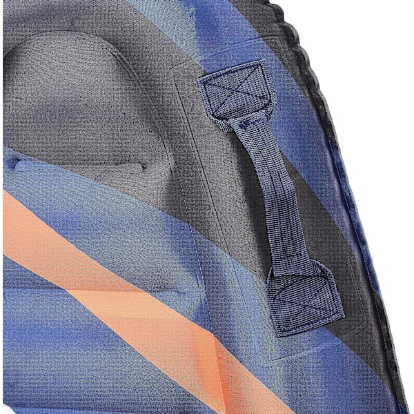 Oppustelig vandrutsjebane bodyboard til børn og voksne, sommer glidebane pool legetøj til baghave, græsplæne, udendørs fester, gul dark blue