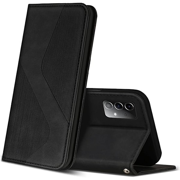 Fodral Kompatibelt med Samsung Galaxy A53 5G, Premium PU Läder Plånboksfodral med [Kortfack] [Visningsstativ], Stötsäkert Flipskydd