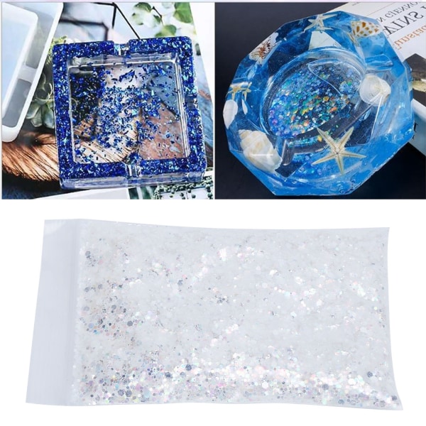 Glitter Confetti 50g MHB-22100A Fantasy Color PET Hex DIY Käsityötarvikkeet phone case