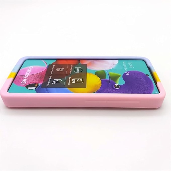 Samsung A52 -kuori, söpö Galaxy A52S -kuori, aistillinen Push Pop Bubble 3D Fidget -lelu, teinitytöt, naiset, pojat, lapset, stressiä lievittävä silikoni