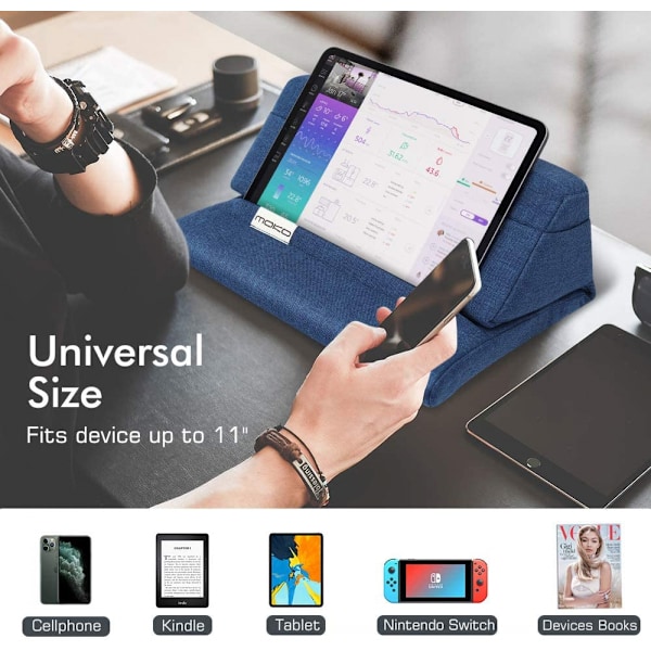 Tablet Pad Ställ, Tablet Pad Ställ, upp till 11\" iPad 10.2\" (8:e generationen), Nya iPad Air 4 10,9\"/ Air 3, iPad Pro 11/10.5/9.7, Mini 6 5