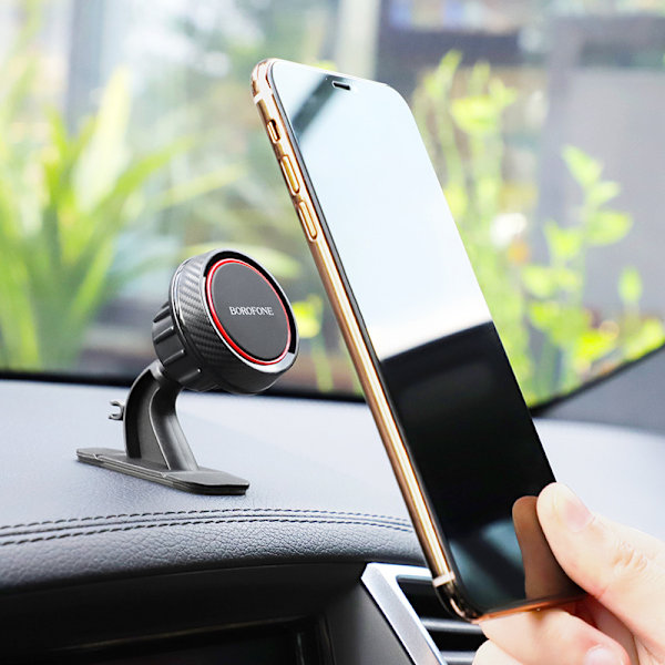 borofone BH13 centerkonsol bilholder universal mobiltelefon bil centerkonsol navigation doven holder