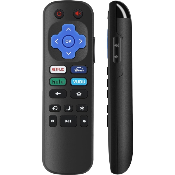 2-pakning erstatningsfjernkontroller for Roku TV, infrarød fjernkontroll KUN for TV, IKKE for andre Roku-enheter style 1