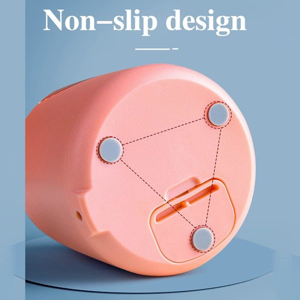 Automatisk elektrisk blyantspisser for barn og voksne, rask spissing for standard- og fargeblyanter (6-8,5 mm), sikker og stillegående for Sc