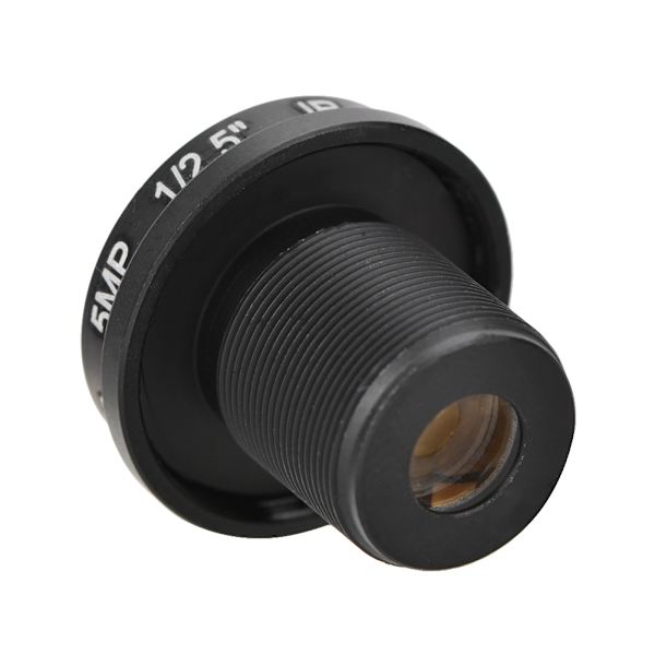 Ny 1,8 mm 180° objektiv HD 5 MP fisheye-vy CCTV vidvinkelkamera